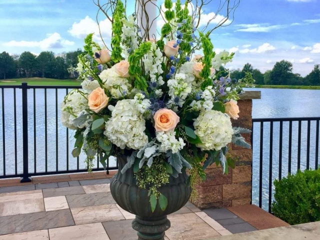 The Floral Masters Wedding Ceremony Floral Arrangements