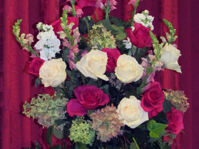 The Floral Masters Wedding Ceremony Floral Arrangements