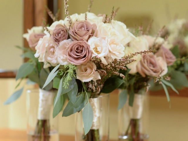 The Floral Masters Wedding Ceremony Floral Arrangements