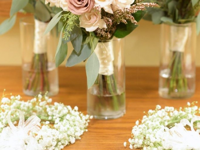 The Floral Masters Wedding Ceremony Floral Arrangements